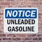 Signmission Unleaded Gasoline OSHA Notice Sign, Plastic, 10in W x 7in L, 2PK OS-2PACK-NS-P-710-L-18775 - alternate 5